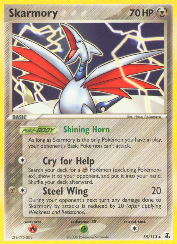 EX Delta Species Skarmory #55/113